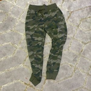 Soft camo sweatpants